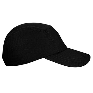 Black Baseball <b>Cap</b> with 3D Embroidered Logo OEM ODM Black Sports <b>Cap</b> Breathable <b>Quick</b> <b>Dry</b> Outdoor Running Hat - Product Image 2