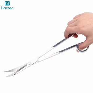 Juego de Herramientas de Acero Inoxidable para Acuarios, Tijeras para el Cuidado de Plantas Acuáticas, Pinzas Rectas y Curvas, Kit para Peceras - Product Image 5