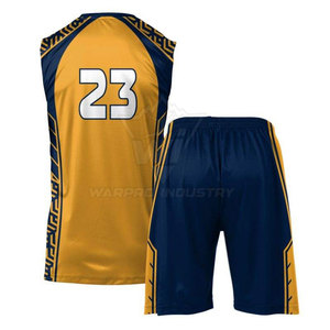 Uniforme de volley-ball élégant en tissu à séchage rapide, idéal pour les équipes scolaires, les clubs sportifs et les joueurs de volley-ball professionnels - Product Image 2