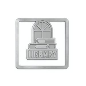 Marque-pages métalliques personnalisés avec logo de marque, gravure photo, sérigraphie traditionnelle, plaqué or, pour cadeaux d'affaires et bibliothèques - Product Image 1