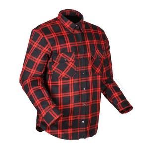 Wholesale 2026 Double Layered Aramid Reinforced Breathable <b>Flannel</b> Motorbike Riding Shirt Heavyweight Cotton Unisex Biker <b>Jacket</b> - Product Image 5