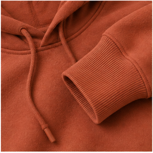 Sweat à capuche personnalisable pour homme en molleton de coton pelucheux, coupe carrée, longueur hanches, avec cordon de serrage ton sur ton et devant uni MHOOD-0043 - Product Image 4