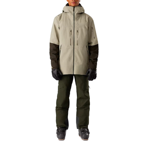 Chaqueta de Esquí Impermeable para Hombre, con Capucha, Cortavientos, Transpirable, Aislamiento Sintético, Diseño Color Block, Gore-Tex - Product Image 3