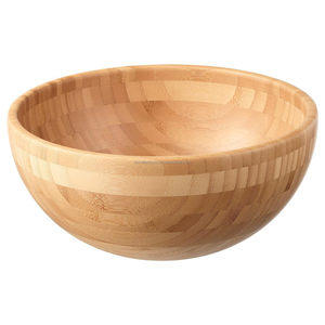 Cuenco de fruta de bambú con estampado personalizado, estilo nórdico, para hoteles y restaurantes, cuencos de vajilla, plato y ensalada, cuenco de madera para servir - Product Image 4