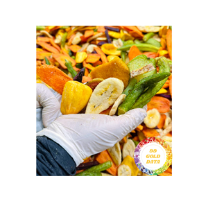 Fruta Mixta Crujiente Frita al Vacío, Snack de Frutas Tropicales Coloridas de Primera Calidad para el Mercado Coreano - Product Image 3