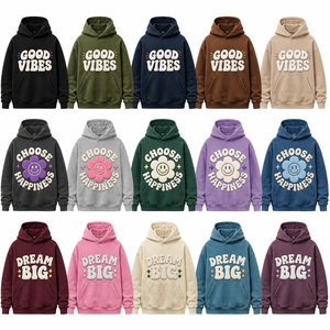 Sudadera con Capucha Personalizada con Estampado Puff, Marca Privada OEM, Logotipo 3D en Relieve, Sudadera de Estilo Urbano de Gran Gramaje, Fabricante - Product Image 2