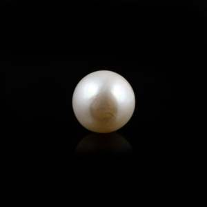 Perle de pierre précieuse en vrac - 5,25 carats, blanc éclatant, pour bijoux fins - Product Image 1