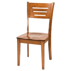Chaises de salle à manger sans accoudoirs de qualité supérieure, chaises de jardin à une place, meubles de salle à manger pour la maison et les restaurants, couleur naturelle - Product Image 4