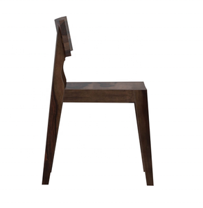 Vietnam Manufactured <b>Rustic</b> Modern Stain Finish Adjustable Spacious Seat <b>Dining</b> <b>Chair</b> Walnut Coffee Color Apartment - Product Image 6