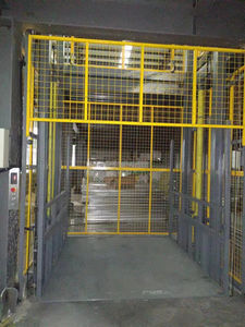 <span class=keywords><strong>1ton</strong></span> pengangkat kargo kecil luar ruangan komersial elektrik 500kg 1000kg 2000kg pengangkat kargo industri dengan penutup poros - Product Image 4