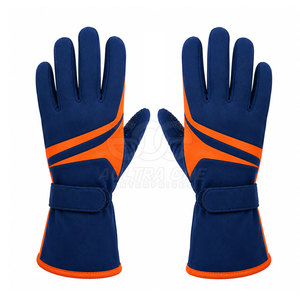 Professional Style Winter Auto Racing <b>Gloves</b> Lightweight Waterproof Non-Slip Full Finger Soft Inner Feel Durable Materials for - Product Image 2