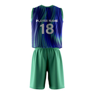 ชุดยูนิฟอร์มวอลเลย์บอลแบบยูนิเซ็กซ์  คุณภาพสูง รับผลิตตามแบบ OEM ดีไซน์ล่าสุด ราคาประหยัด ผ้าสั่งทำพิเศษ พร้อมบริการพิมพ์ลายด้วยความร้อน - Product Image 2