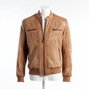Veste en cuir de haute qualité, très élégante et stylée - Product Image 1