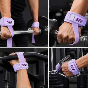 Dynamic Grip Fitness Neoprene Dowel Lifting Straps Breathable Adjustable Comfort Technology Weightlifting <b>Power</b> Training Muscle - Product Image 6