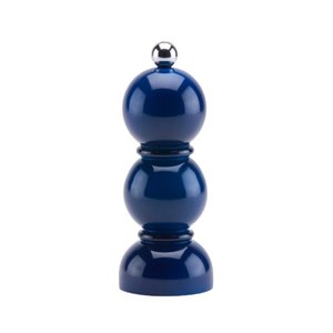 Molinillo de Sal y Pimienta con Acabado Brillante, Forma Redondeada, Lacado, Ideal para Decoración de Cocina, Hecho en Vietnam - Product Image 1