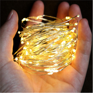Button battery powered mini decorative <b>lights</b> perfect for home decor and special occasions. - Product Image 4