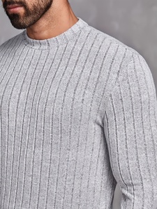 Suéter elegante de punto para mujeres modernas, cálido, suave, transpirable, a la moda, jersey de invierno, corte relajado y cómodo, para uso diario informal. - Product Image 4