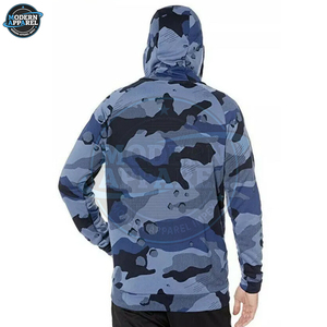 Sudaderas con Capucha de Camuflaje de Alta Calidad en Algodón y Poliéster, Talla Grande, con Hombros Caídos, Sudadera Sólida con Logotipo Personalizado - Product Image 3