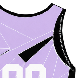 Traje de Competición de Remo Lavender Black and White para Hombre, Uniforme de Competición sin Mangas, Singlet de Alto Rendimiento, Personalizado, Venta al por Mayor, Deportivo - Product Image 5