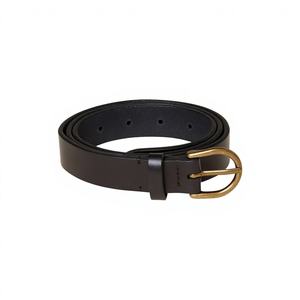 Cinturón de Cuero Vintage Marrón, 100% Cuero Genuino de Búfalo de Agua, Hebilla de Acero Impermeable, Tamaño Personalizado, Calidad Duradera - Product Image 3