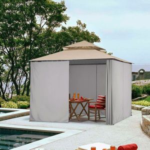Pannello Laterale per Privacy 10x10ft per Gazebo e Pergola, Parete Laterale per Migliorare la Privacy del Gazebo - Product Image 2