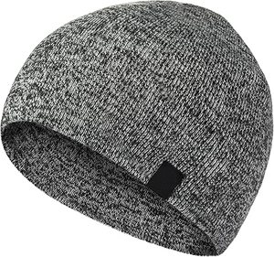 Colorful <b>Plain</b> Waterproof 100% Wool Winter Hat Knitted Unisex Bennie <b>Cap</b> - Product Image 3