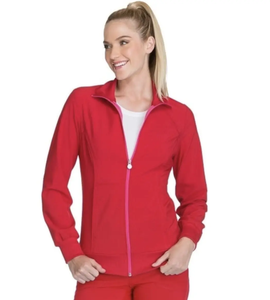 New Arrival Custom <b>Scrubs</b> With Logo <b>Scrub</b> Jacket Ladies Sets Doctor Uniform Medical Uniforms For Women Long Sleeve Snap Front - Product Image 4