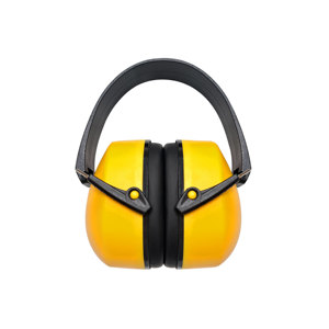 A812 Foldable Industrial Safety Earmuffs Lightweight ABS Frame Comfortable Cushion CE ANSI Certified Hearing Protection - Product Image 1