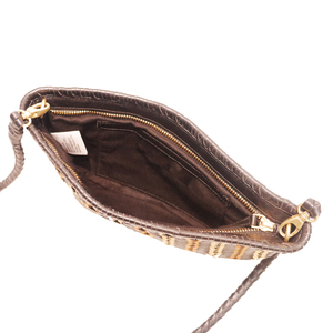 Handwoven Genuine Leather Crossbody Bag | Vintage Bohemian Style <b>Small</b> <b>Bucket</b> Sling Crossbody Bag for Women Multipurpose - Product Image 4