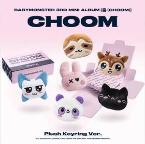 BABYMONSTER มินิอัลบั้มชุดที่ 3 (CHOOM) พวงกุญแจตุ๊กตา รุ่นต่างๆ ของเพลงเคป๊อป ซีดี กระดาษ พลาสติก ภาษาเกาหลี ทุกวัย รุ่น BW-211 - Product Image 1