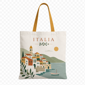 Sac fourre-tout en coton imprimé sur mesure |   Design Mandala Tortue de mer |   Sac de courses réutilisable et écologique - Product Image 6