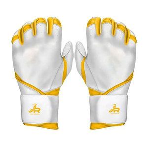 High Grip <b>Baseball</b> Batting Gloves With Sweat Absorbing Material Adjustable Wrist Closure And Breathable Palm Support Design - Product Image 1