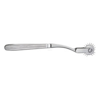 Stainless Steel Wartenberg Pin Wheel Neurological Diagnostic Percussor Skin Roller CE Certified Manual Reusable Hospital Use