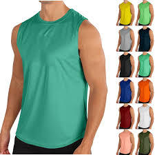 Camiseta sin Mangas STELLAR Visionary para Hombre, Cuello Redondo, 120g, 100% Algodón, Sólida, Transpirable, para Uso Diario - Product Image 2