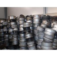 Déchets de jantes en alliage d'aluminium de haute qualité