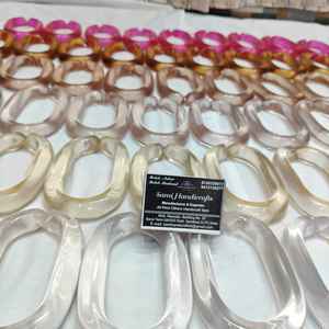 Grandes chaînes en résine transparente colorées de grande taille pour la décoration murale, accessoires de chambre, toutes les couleurs disponibles, artisanat en résine - Product Image 2