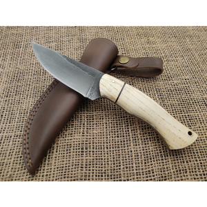 Cuchillo de Caza de Acero Inoxidable con Acabado Ácido, Herramienta Manual para Camping, Senderismo y Jardinería, en Venta - Product Image 1