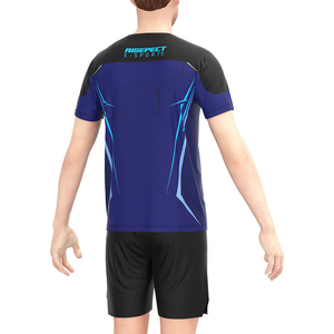 T-shirt de Gamer Personnalisé, Maillot d'Équipe E-sport Respirant Grande Taille, Vêtement de Gaming Écologique Haute Performance, Tenue Sportive Sublimée - Product Image 2