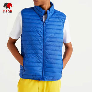 เสื้อกั๊กพัฟเฟอร์ผู้ชายแบบสั่งทำพิเศษ แจ็คเก็ตแบบไม่มีแขน บุผ้านวม เสื้อผ้าสำหรับฤดูหนาวและกิจกรรมกลางแจ้ง - Product Image 2