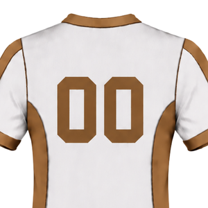 Camiseta de Rugby Blanca y Gris de Manga Corta con Cuello en V, Uniforme de Equipo Personalizado, Transpirable, para Entrenamiento Deportivo - Product Image 4