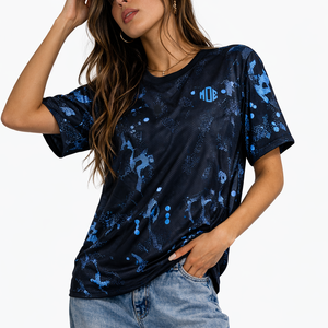 Camisetas de malla transpirable para hombre, estilo moderno, con estampado por sublimación, poliéster, ropa deportiva, logotipo personalizado, fabricante OEM, venta al por mayor de fábrica - Product Image 5