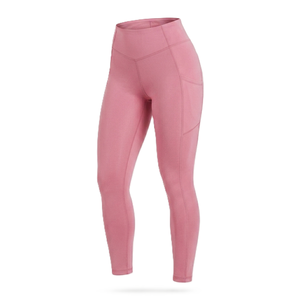 High Waist <b>Leggings</b> <b>with</b> <b>Pocket</b> Stretch Full Length Knitted Spandex Polyester Breathable Quick Dry Women's Activewear - Product Image 2
