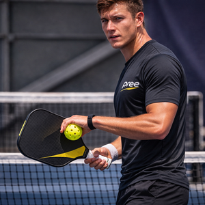 <b>Men</b> Raglan Sleeve Pickleball performance T Shirt High <b>Stretch</b> Breathable Quick Dry Athletic Training Sportswear Custom Logo - Product Image 4