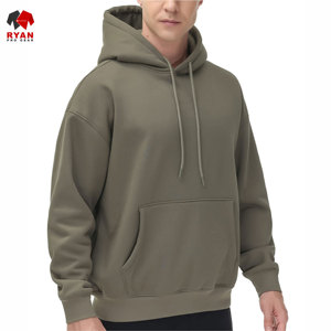 เสื้อฮู้ดดี้ผู้ชายแบบสวมหัว ปักโลโก้ได้ตามต้องการ ผ้าฝ้ายฟลีซ 100% ระบายอากาศได้ดี เหมาะสำหรับฤดูหนาว รับผลิตแบบ ODM OEM - Product Image 6