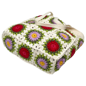 Bolso de mano de ganchillo ecológico al por mayor para mujer, bolso de hombro de verano para playa con forro de algodón, cremallera y logotipo personalizado, venta al por mayor - Product Image 4