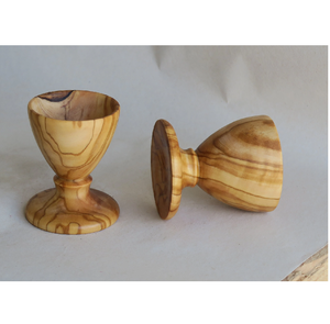 Support à œufs en bois d'acacia, logo personnalisé, 4 pièces, design simple, finition naturelle, support à œufs de haute qualité en bois. - Product Image 2