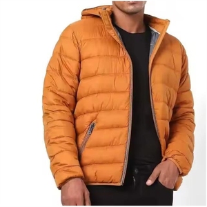 Chaquetas Acolchadas de Nailon Unisex con Diseño Personalizado, Estilo Patchwork, Mangas Largas, Impermeables, con Capucha, Ropa Urbana - Venta al Por Mayor Disponible - Product Image 1