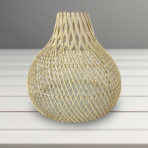 Cesta más vendida - Pantalla de lámpara de ratán con forma de calabaza para vino - Product Image 5