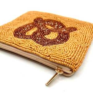 Monedero de Cuentas Hecho a Mano TIMELESS CRAFT, Bolsa Pequeña con Cremallera, Cuentas Intrincadas, Mini Bolso de Mano para Mujer, Accesorio de Moda para Fiestas y Bodas - Product Image 3
