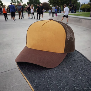 Gorras Trucker de Malla de 5 Paneles, Unisex, de Alta Calidad, Personalizadas, de Algodón y Poliéster, con Logotipo Bordado, para Uso Casual al Aire Libre - Product Image 2